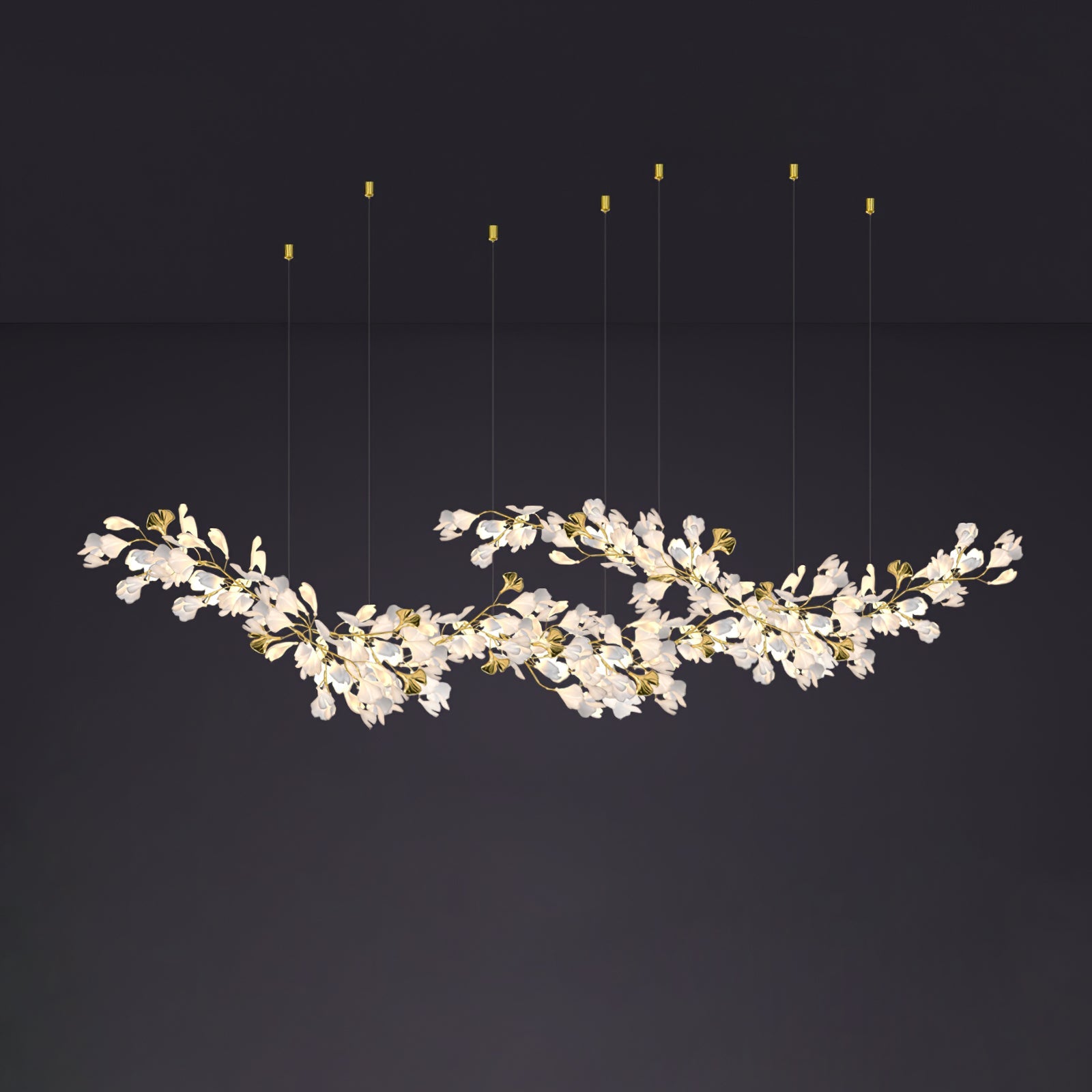 Gingko Drape Chandelier