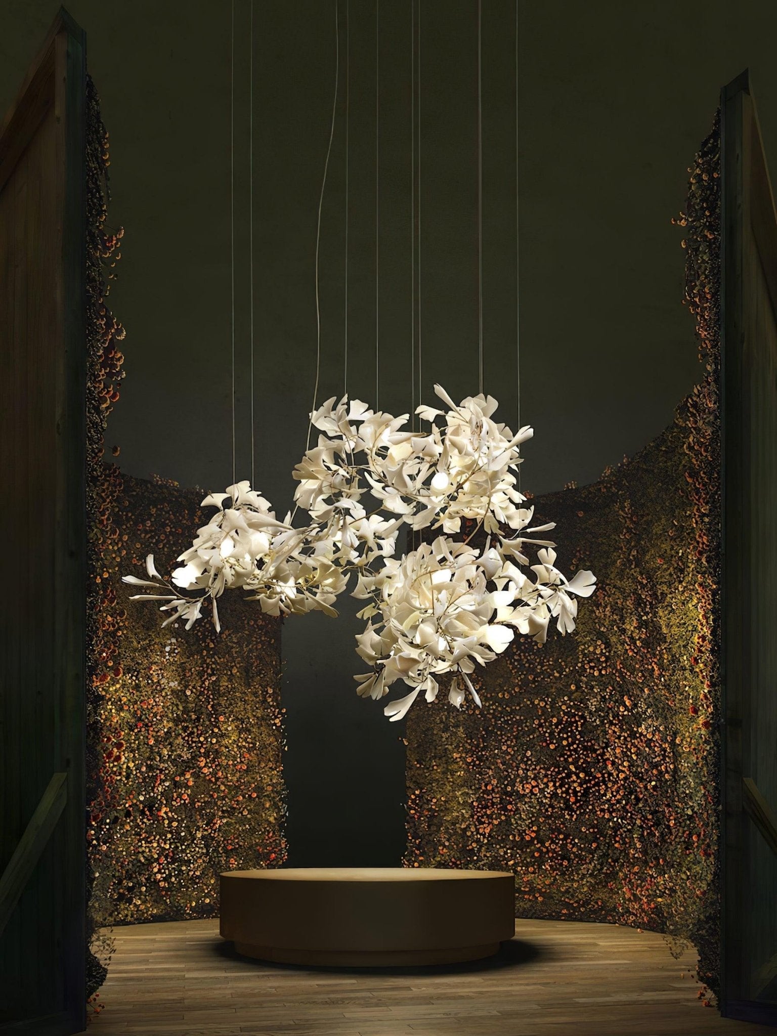 Gingko Vortex Chandelier
