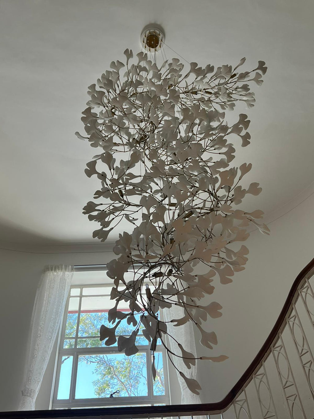 Gingko Vortex Chandelier