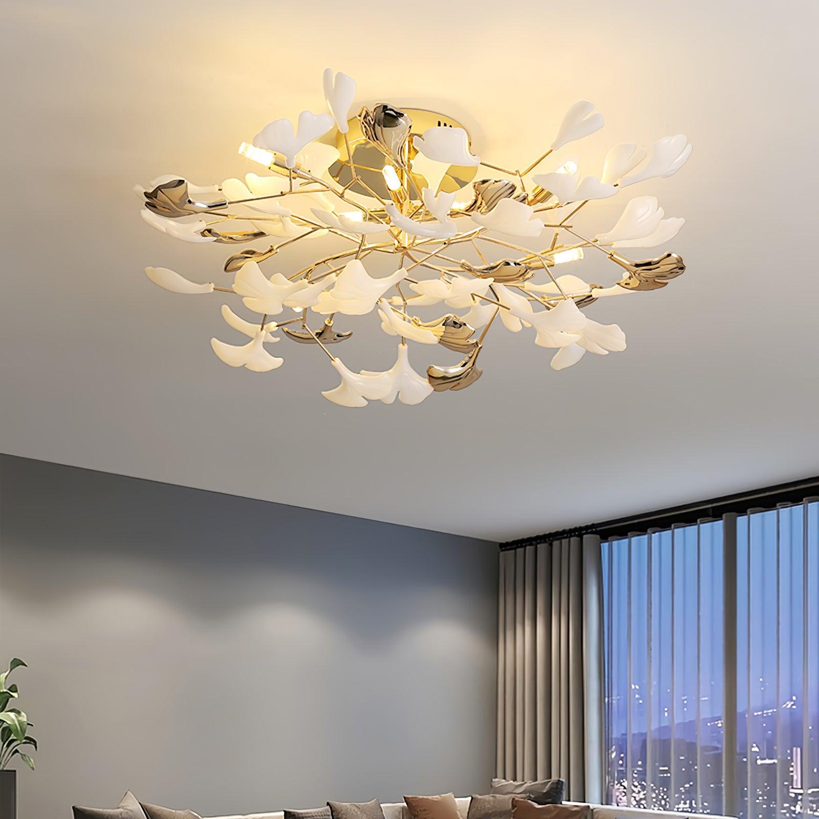 Gingko Flush Ceiling Lamp