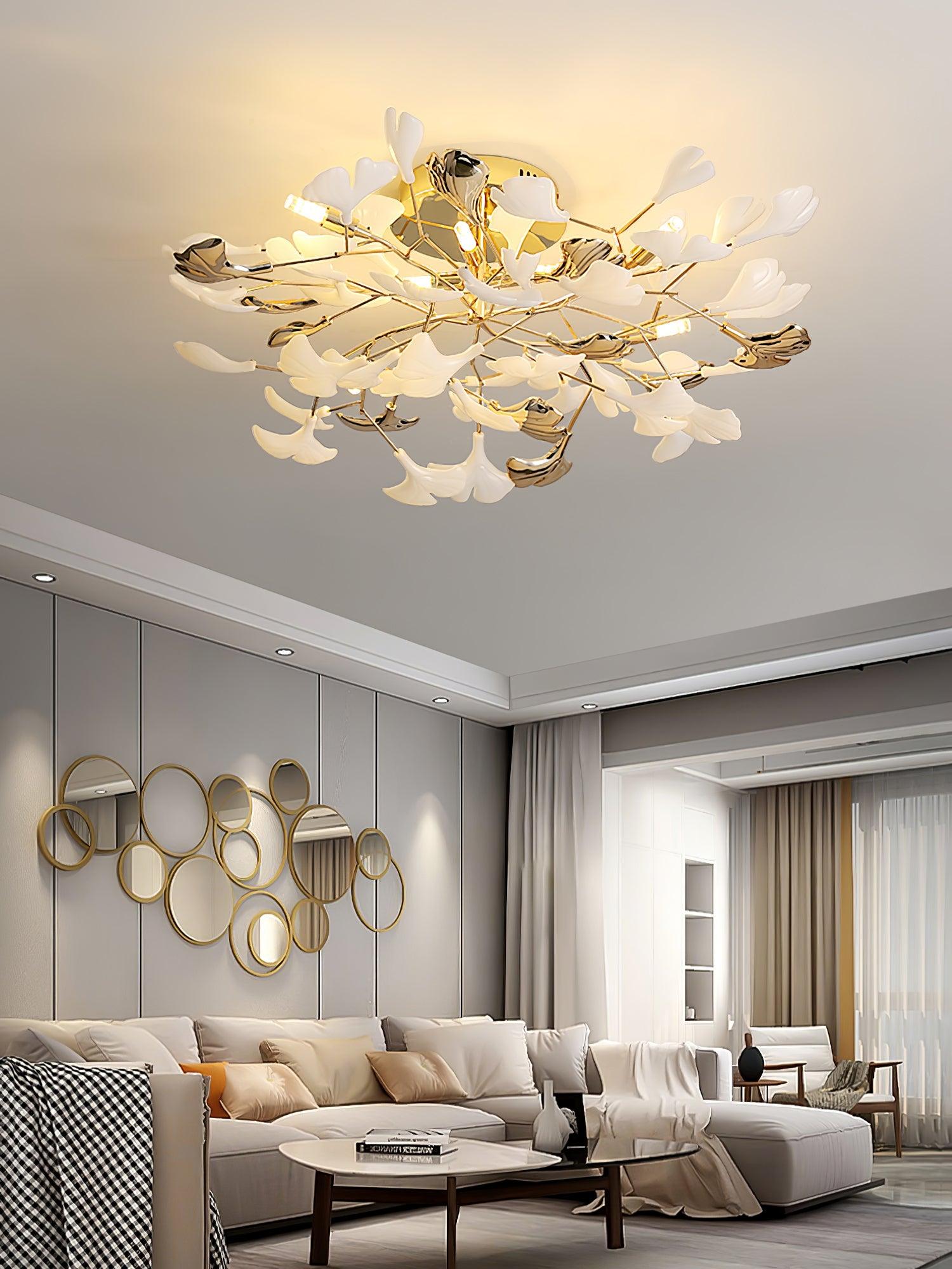 Gingko Flush Ceiling Lamp
