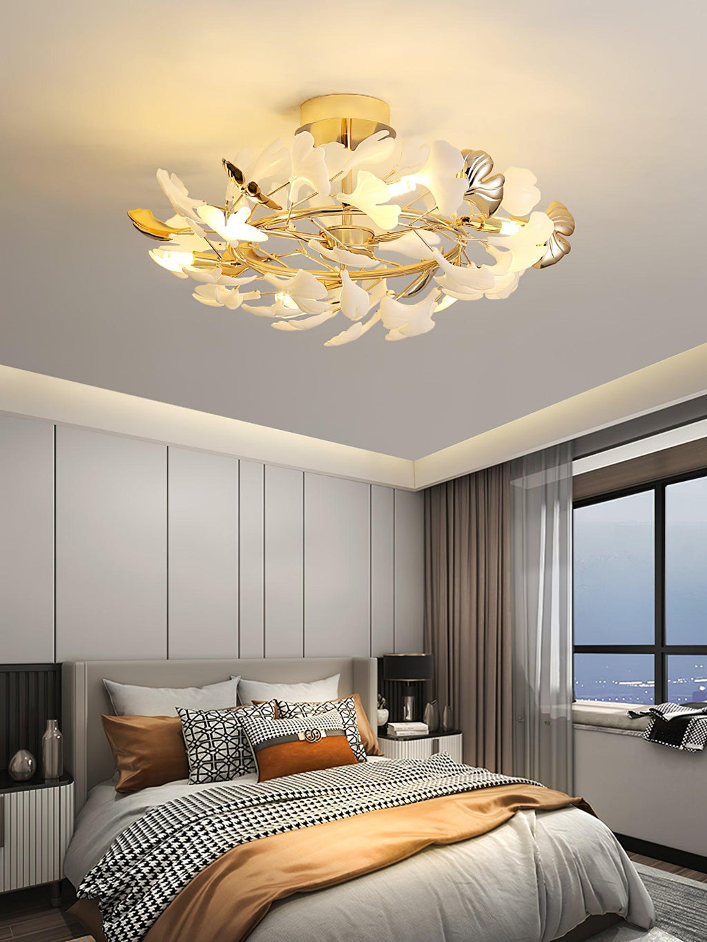 Gingko Flush Ceiling Lamp