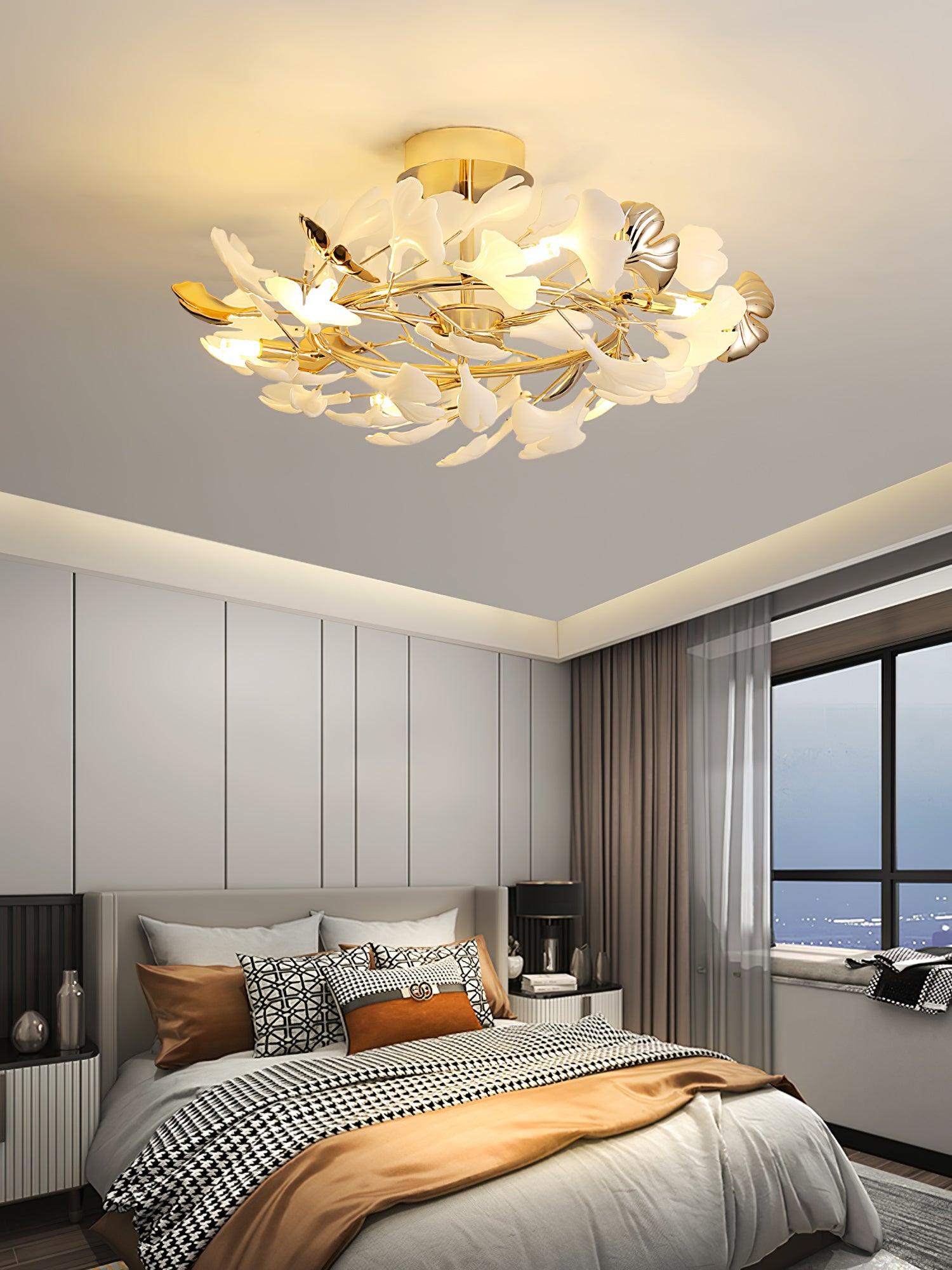 Gingko Flush Ceiling Lamp