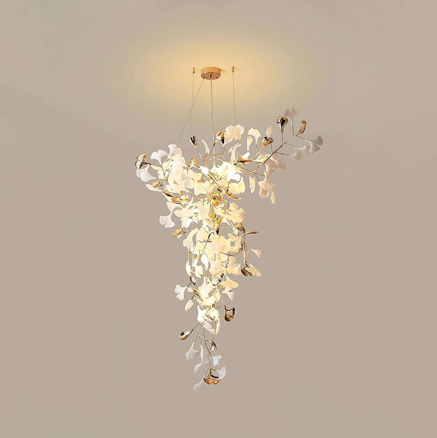 Ginkgo Vine Chandelier