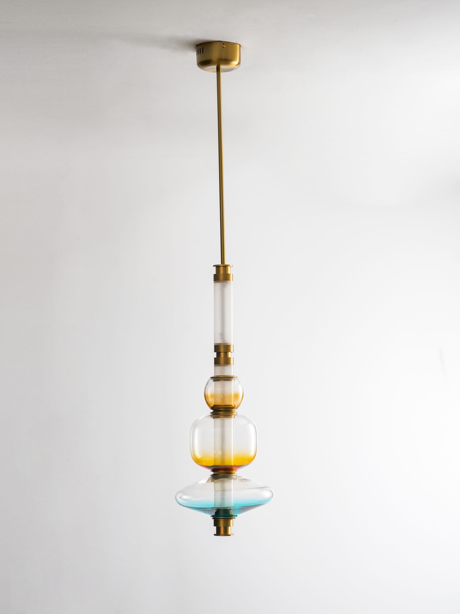 Glass Bead Linear Pendant Light