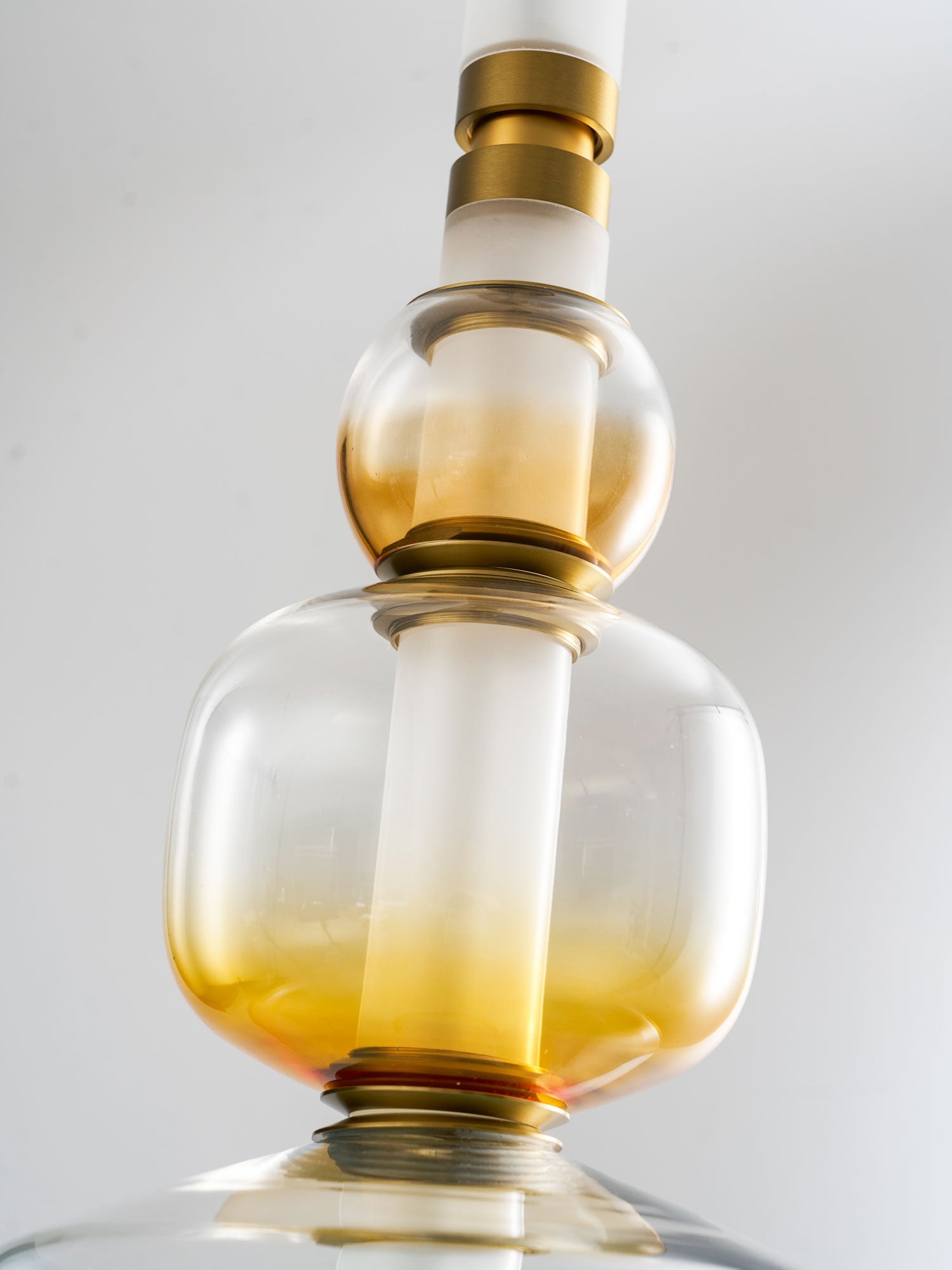 Glass Bead Linear Pendant Light