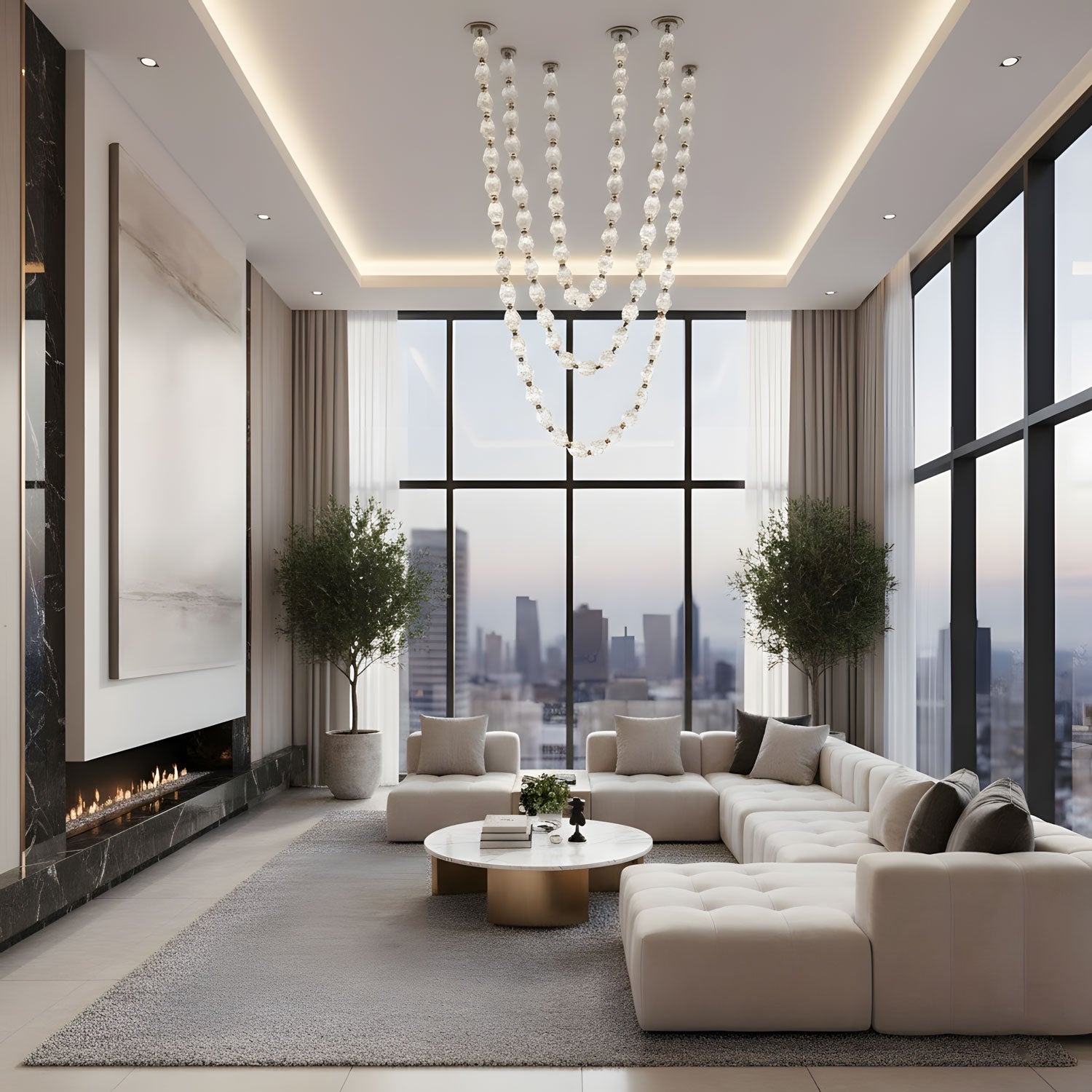 Riviere Chain Chandelier
