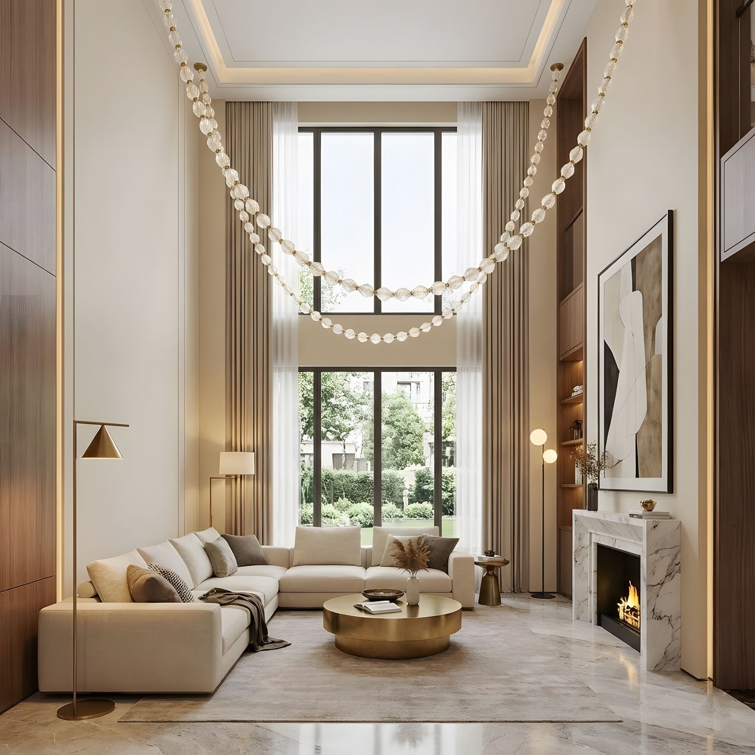 Riviere Chain Chandelier