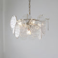 Glass Disc Chandelier
