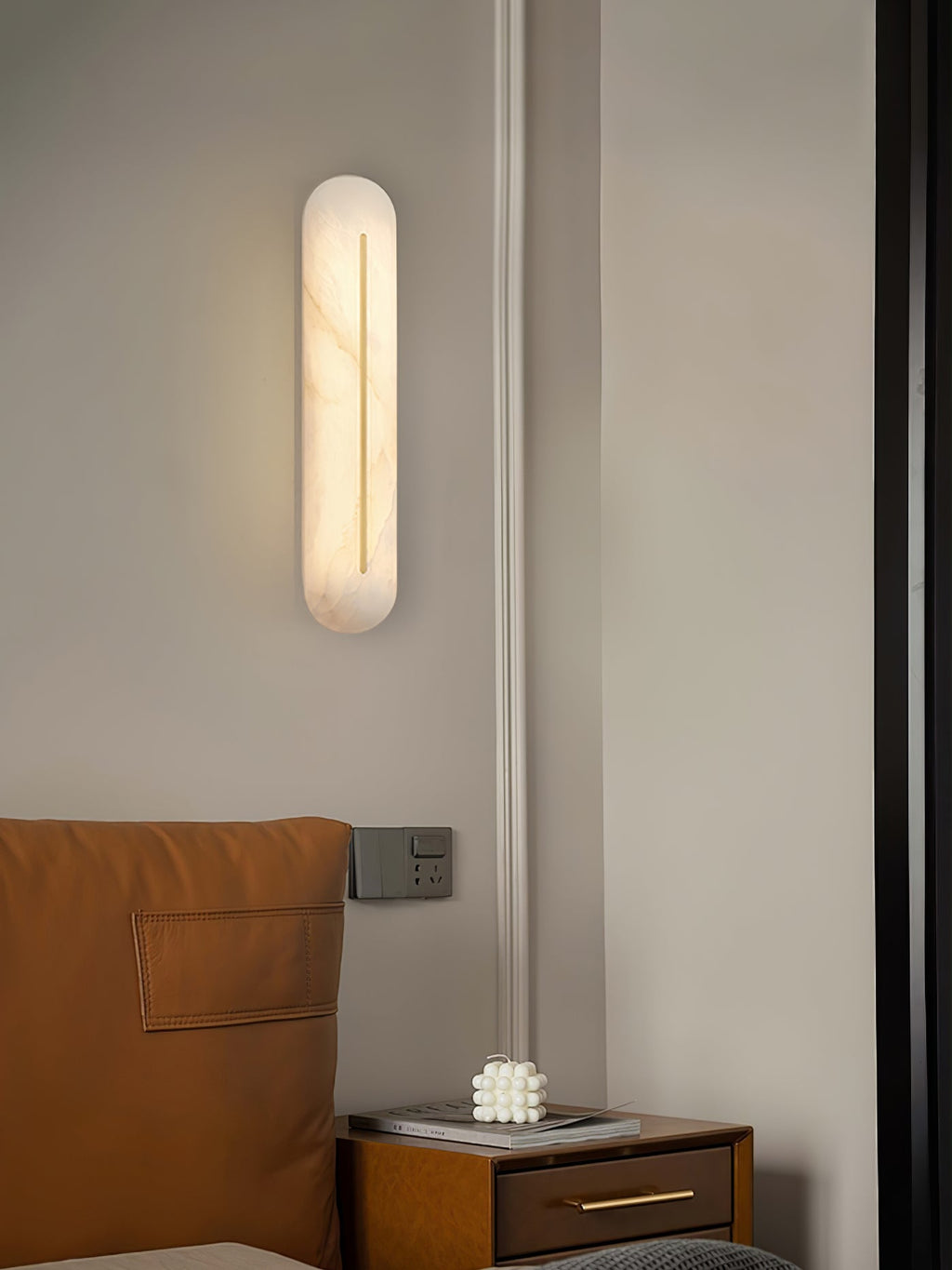 Orbison Alabaster Wall Lamp