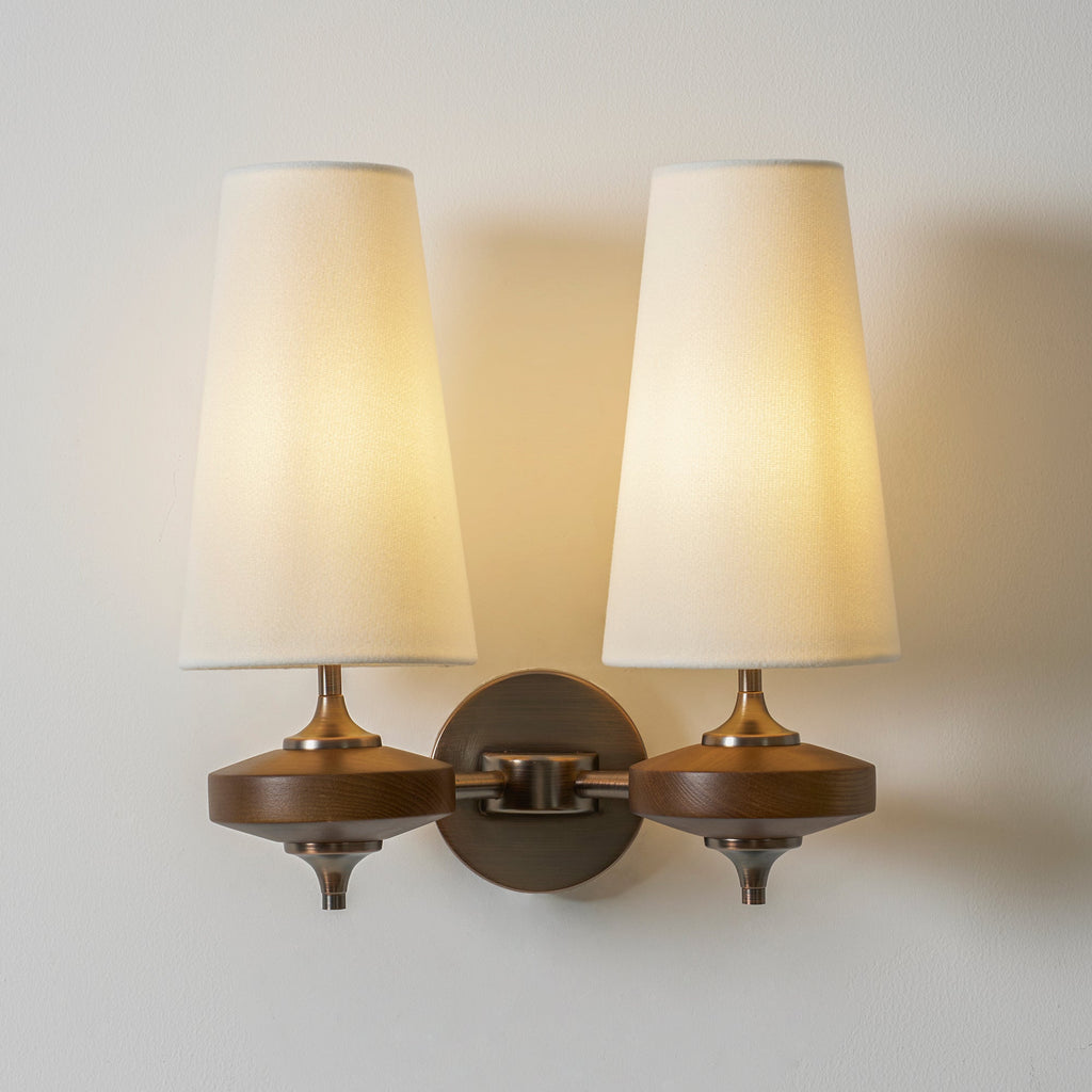 Orlan Twin Shade Wall Sconce