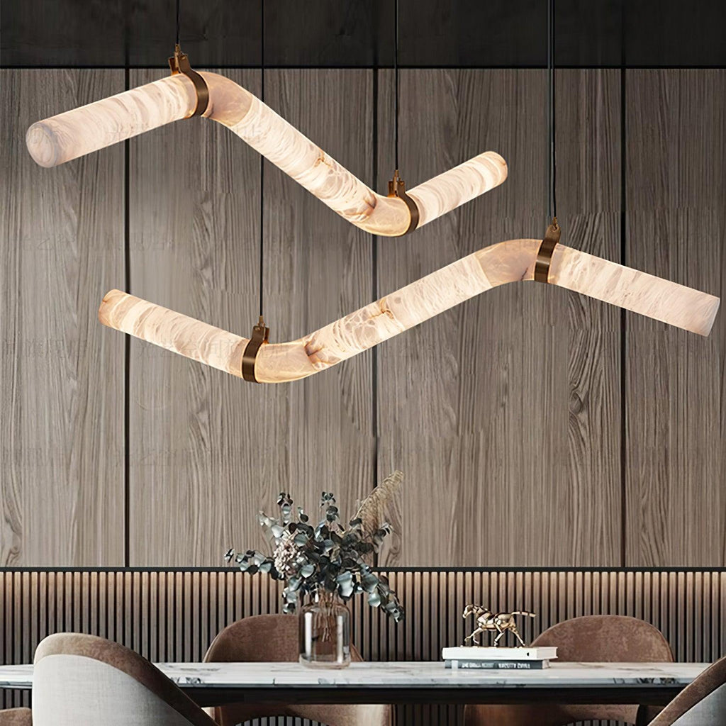 Infinity Alabaster Pendant Lamp