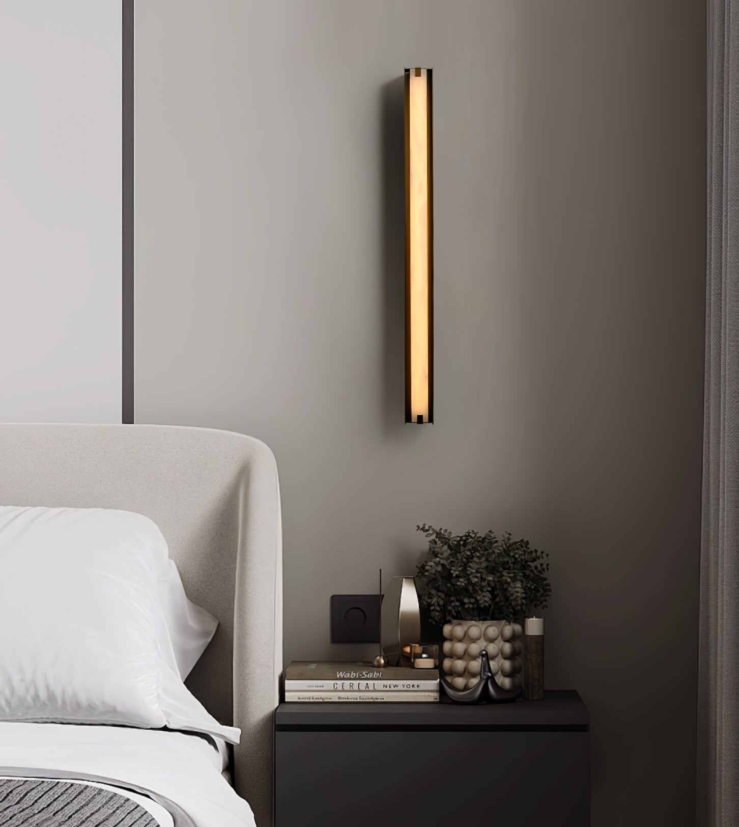 Isolde Alabaster Wall Sconce