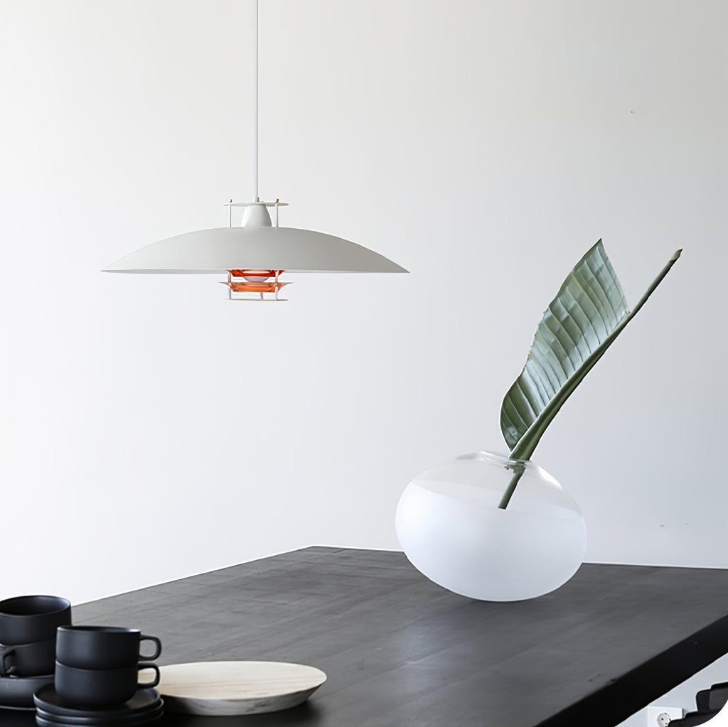 Tiered Disk Pendant Light