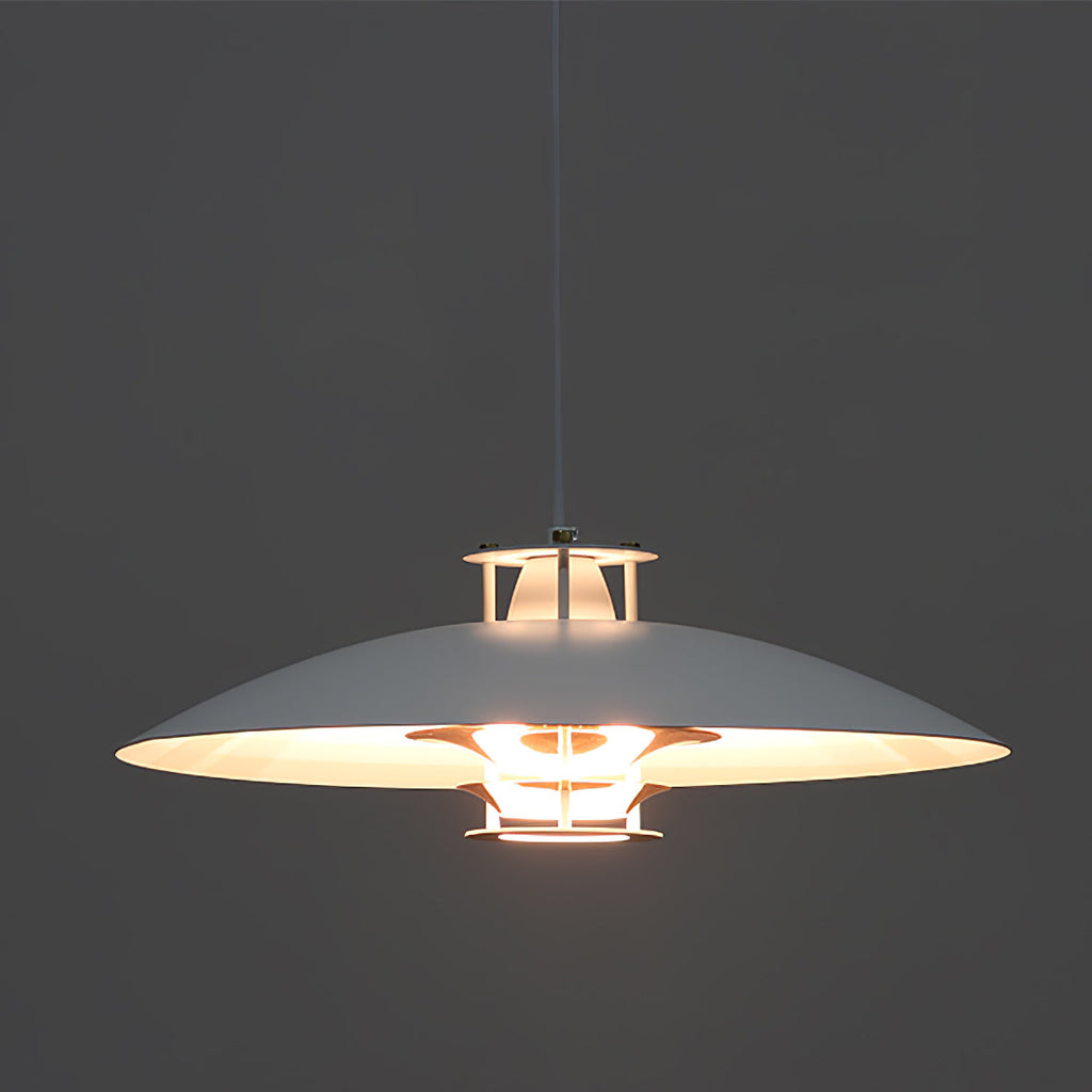 Tiered Disk Pendant Light