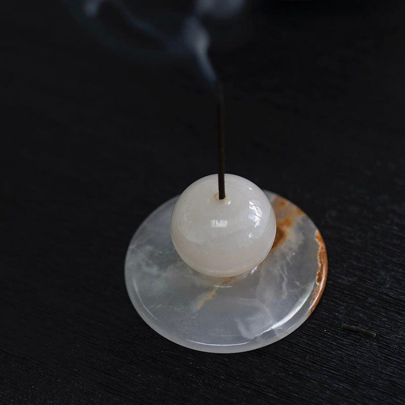 Jade Incense Holder
