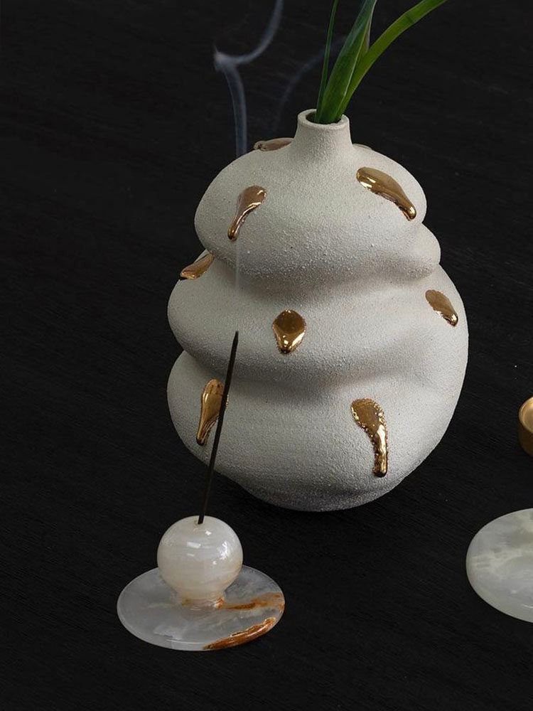 Jade Incense Holder