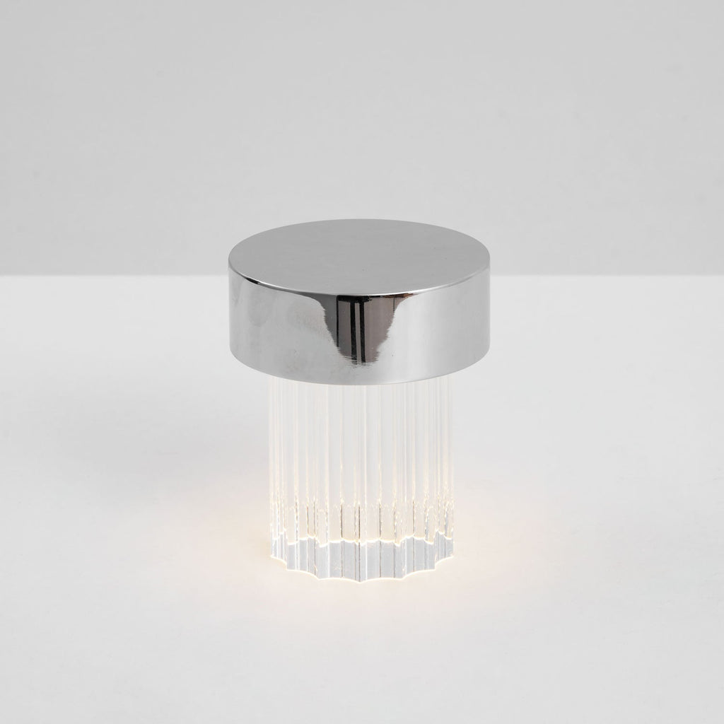 Cordless Crystal Tumbler Lamp