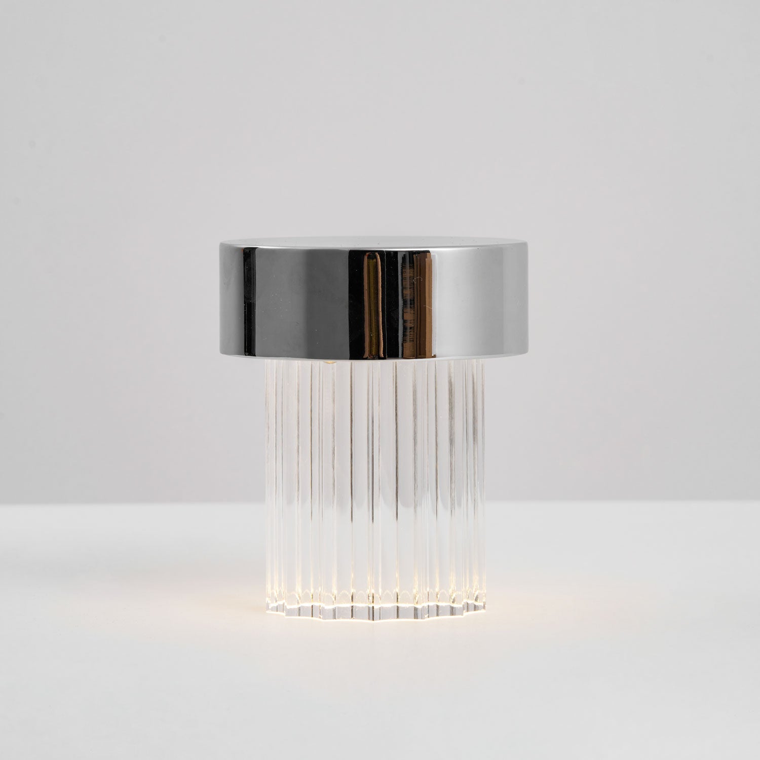 Cordless Crystal Tumbler Lamp