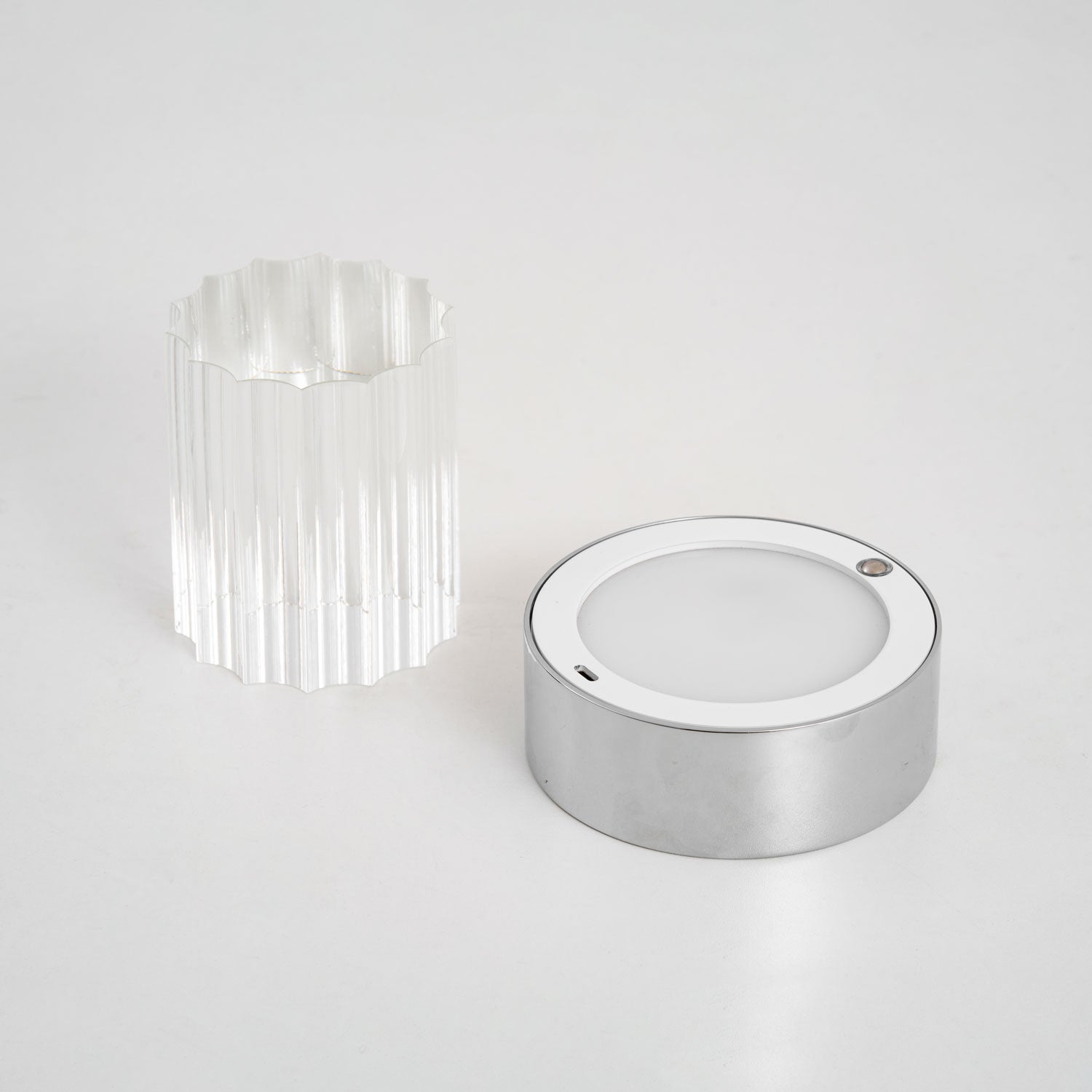Cordless Crystal Tumbler Lamp