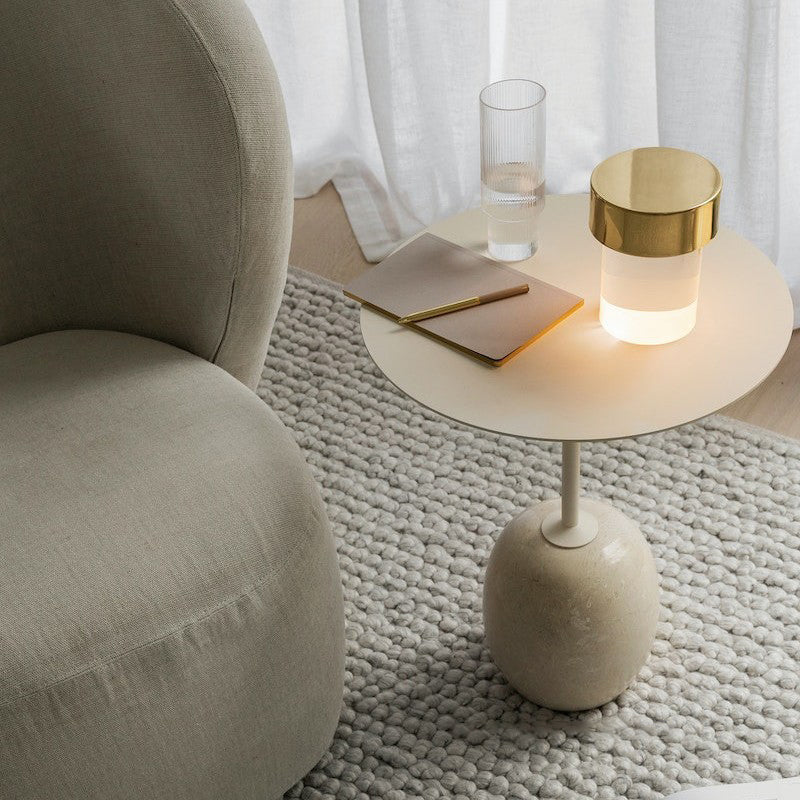 Cordless Crystal Tumbler Lamp