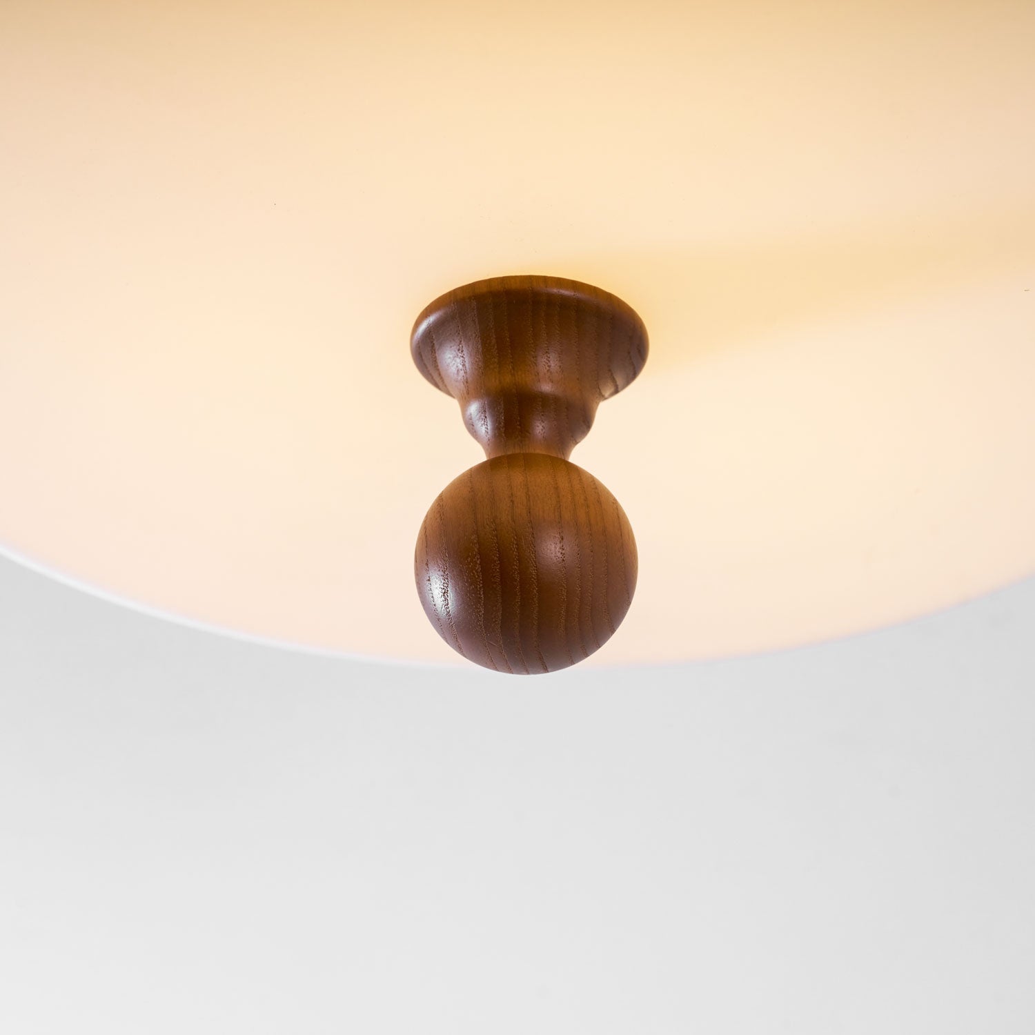 Layered Fabric Ceiling Light