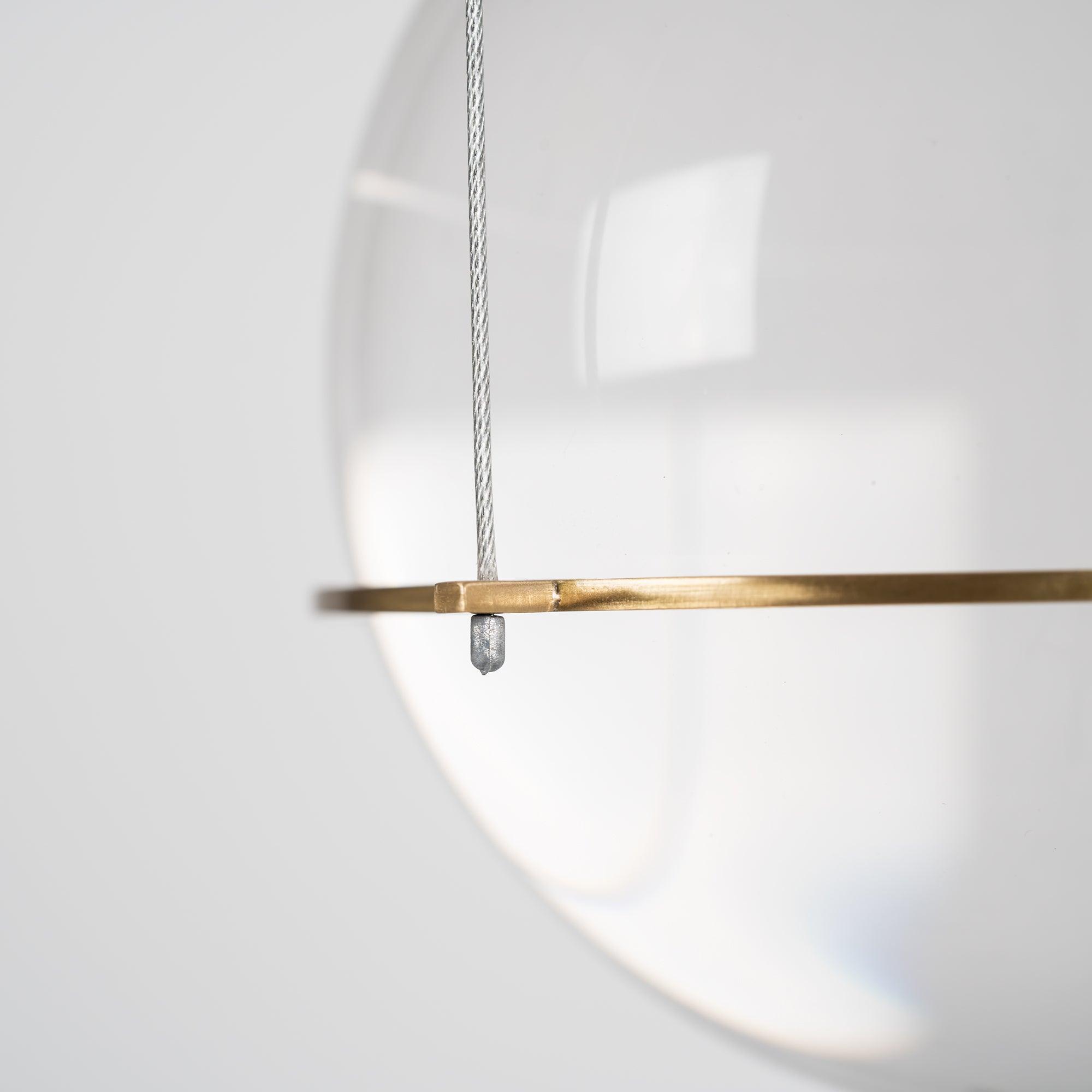 Floating Globe Pendant Light