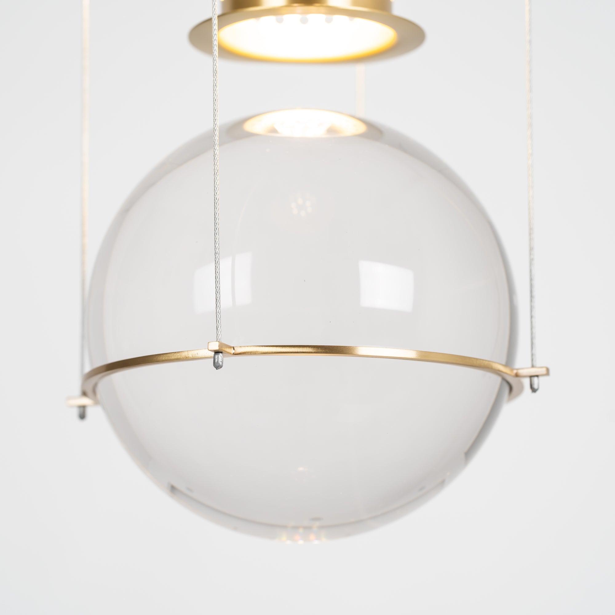 Floating Globe Pendant Light