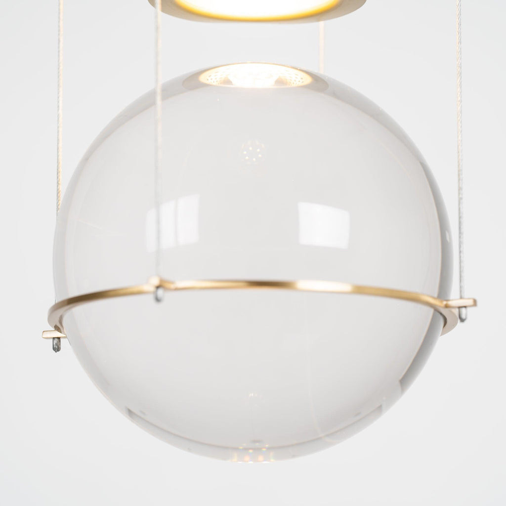 Floating Globe Pendant Light