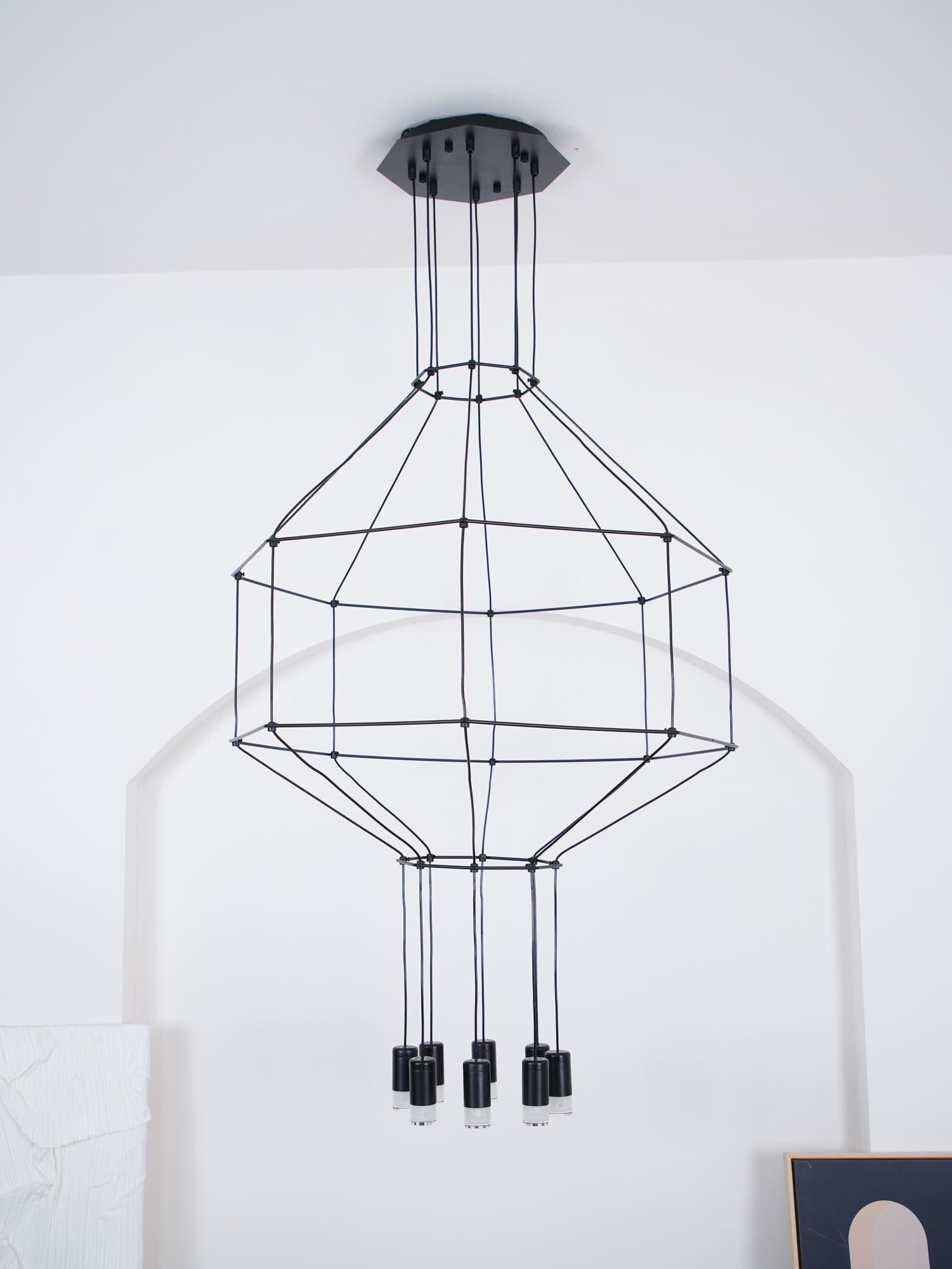 Lattice Chandelier
