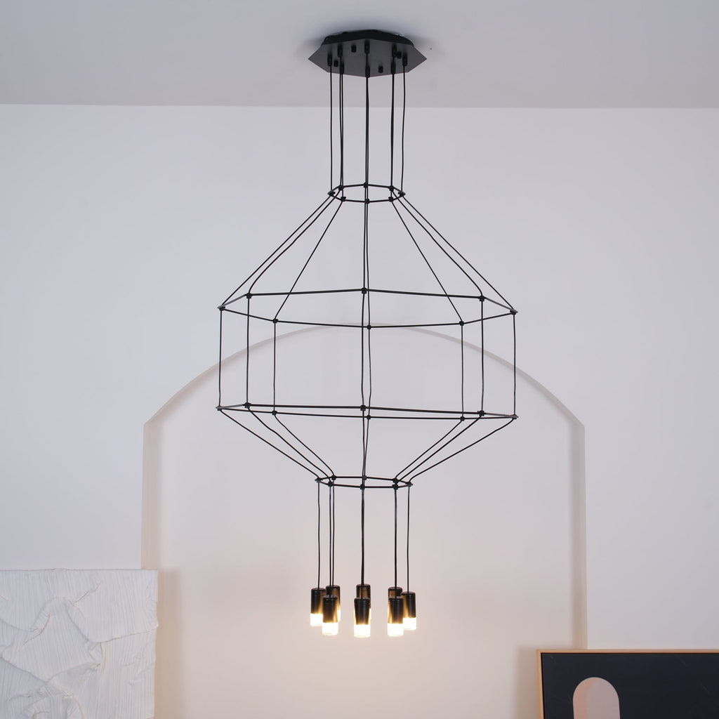 Lattice Chandelier