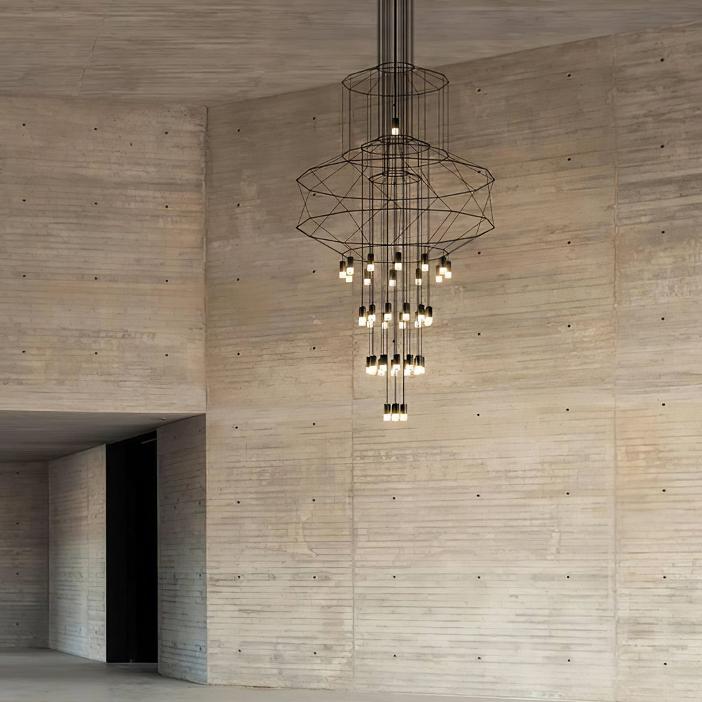 Lattice Chandelier