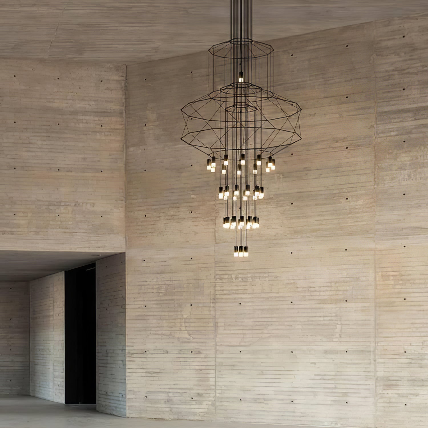 Lattice Chandelier
