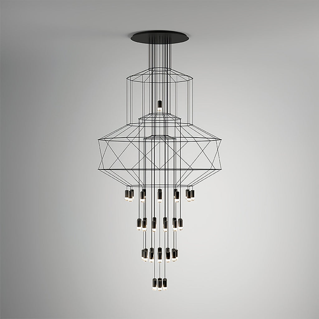 Lattice Chandelier