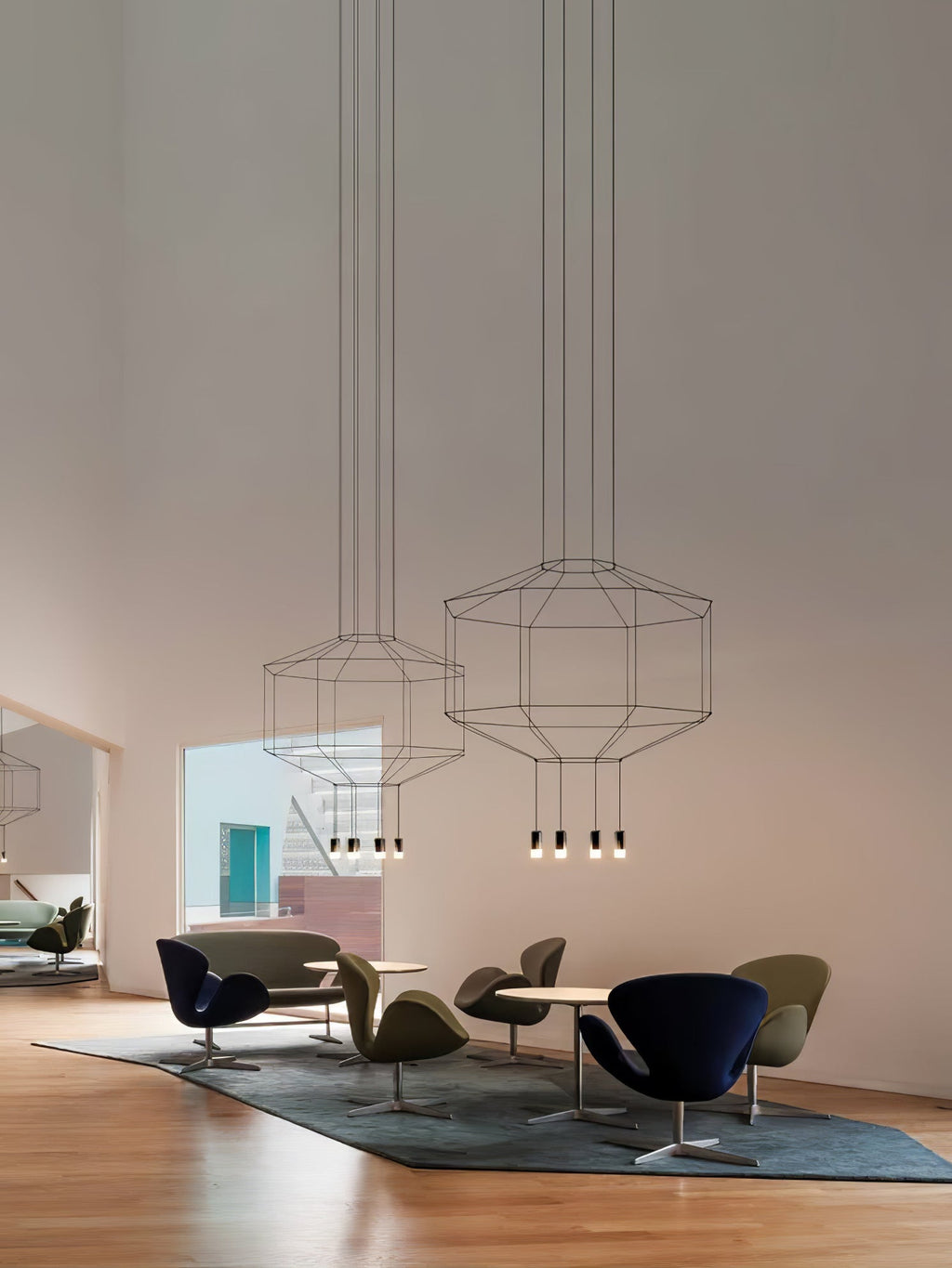 Lattice Chandelier