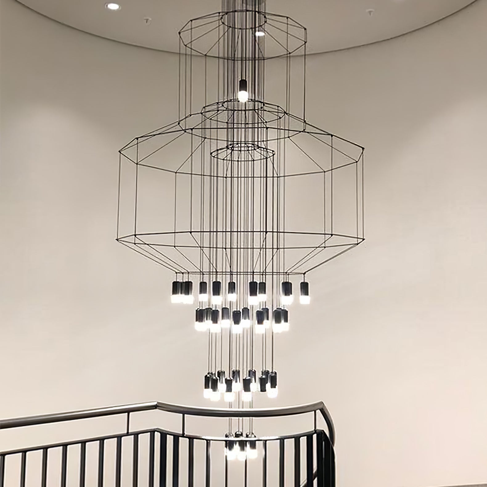 Lattice Chandelier