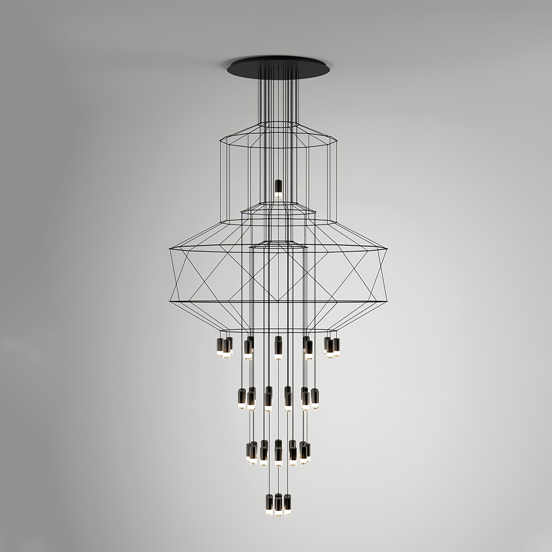 Lattice Chandelier
