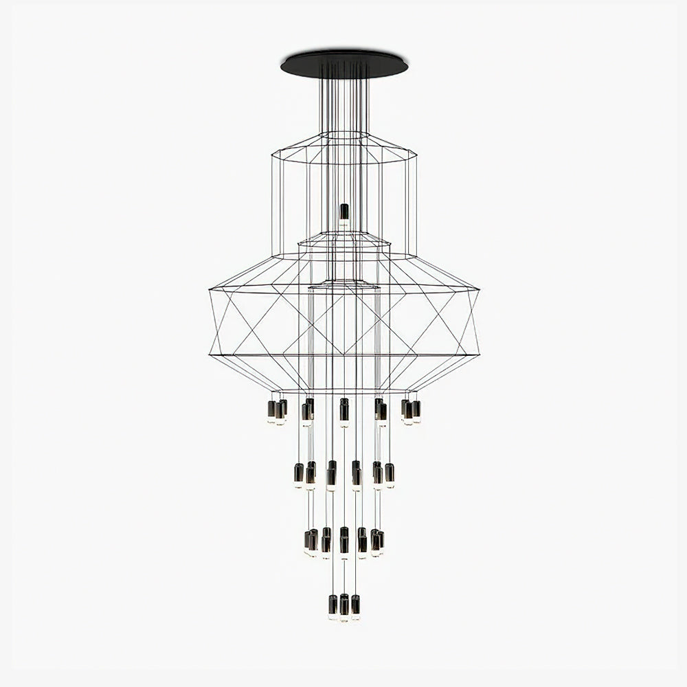 Lattice Chandelier