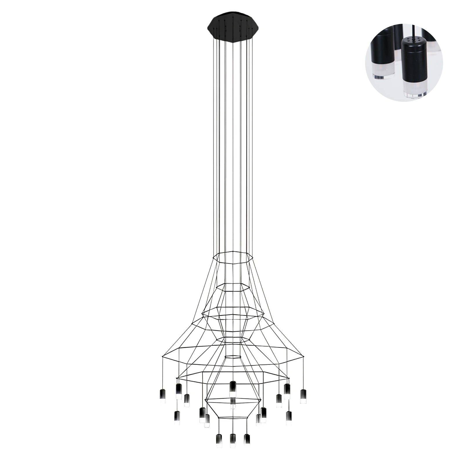 Lattice Chandelier