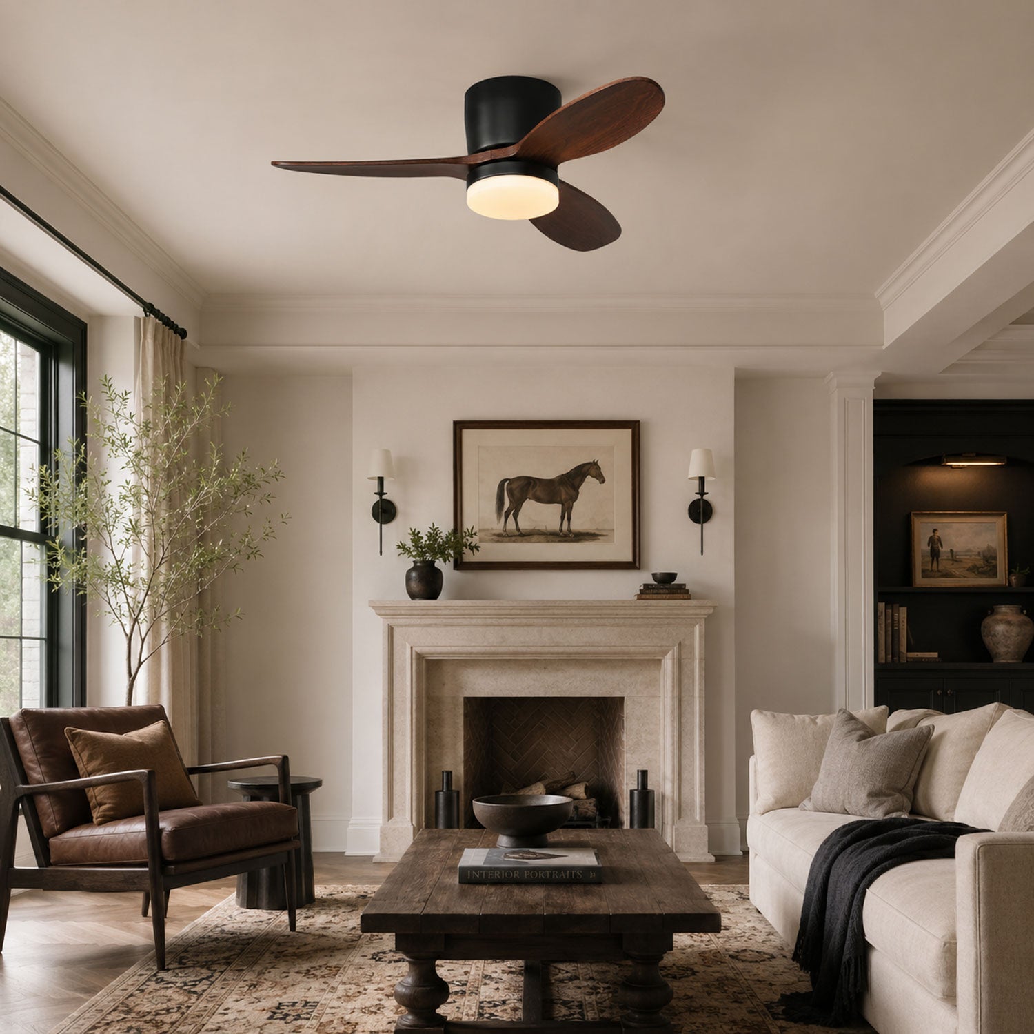 Lumo Petal Ceiling Fan Light