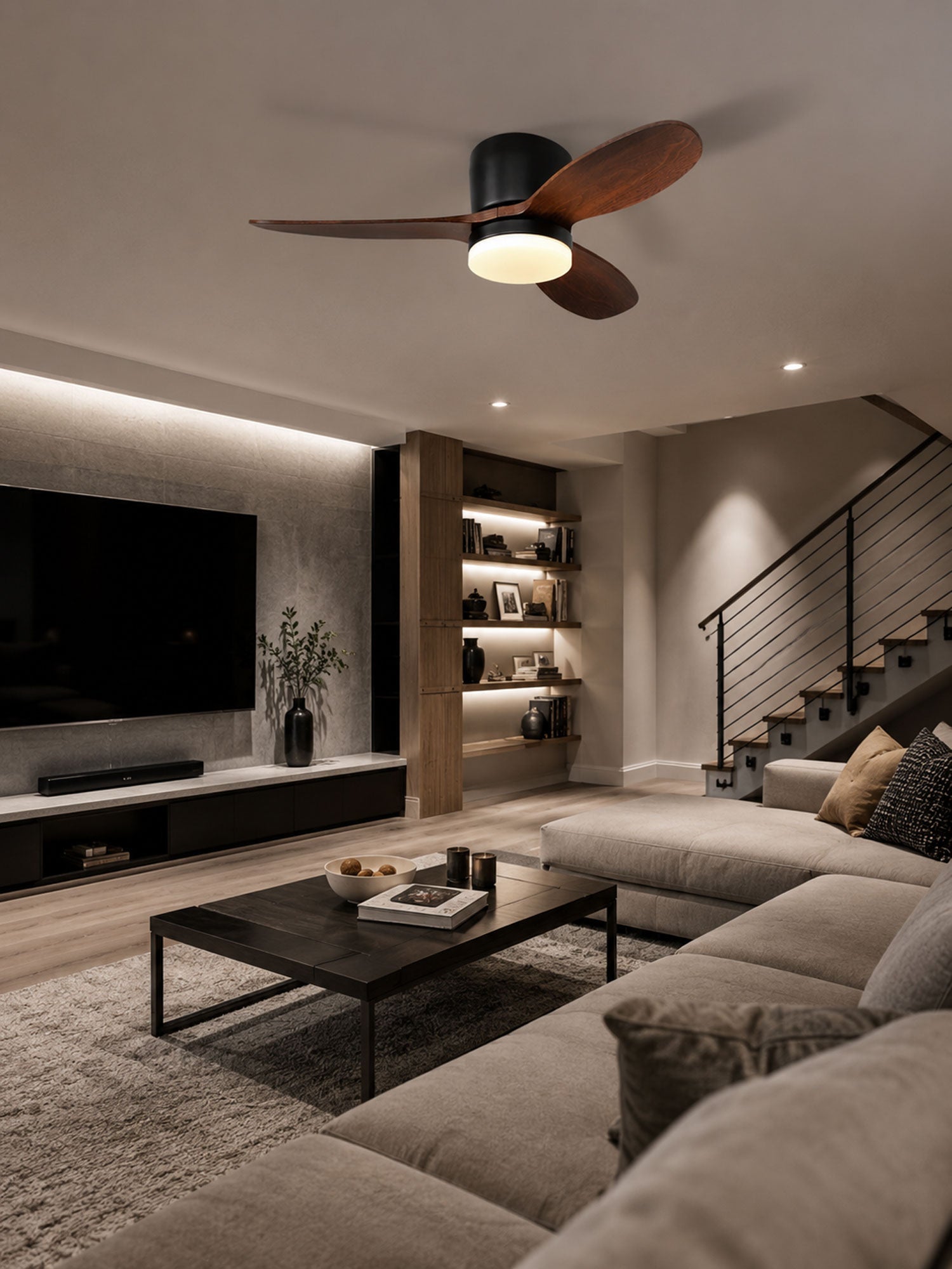Lumo Petal Ceiling Fan Light