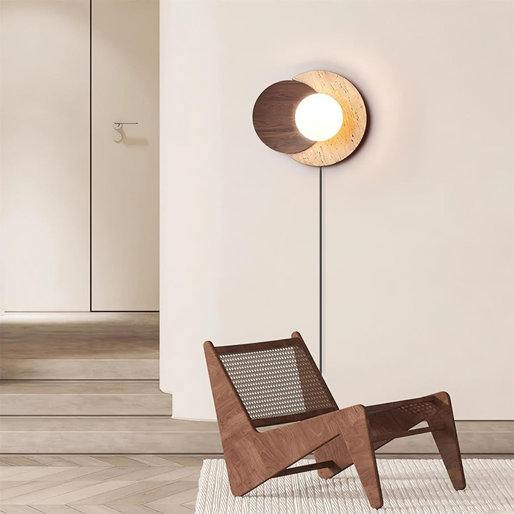 Lunar Eclipse Plug-in Wall Lamp