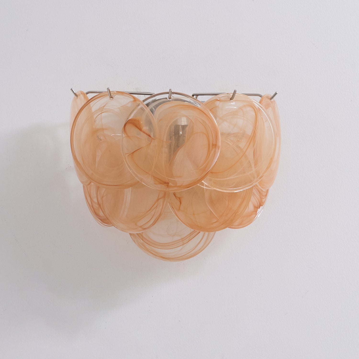 Lunaria Disc Glass Wall Lamp