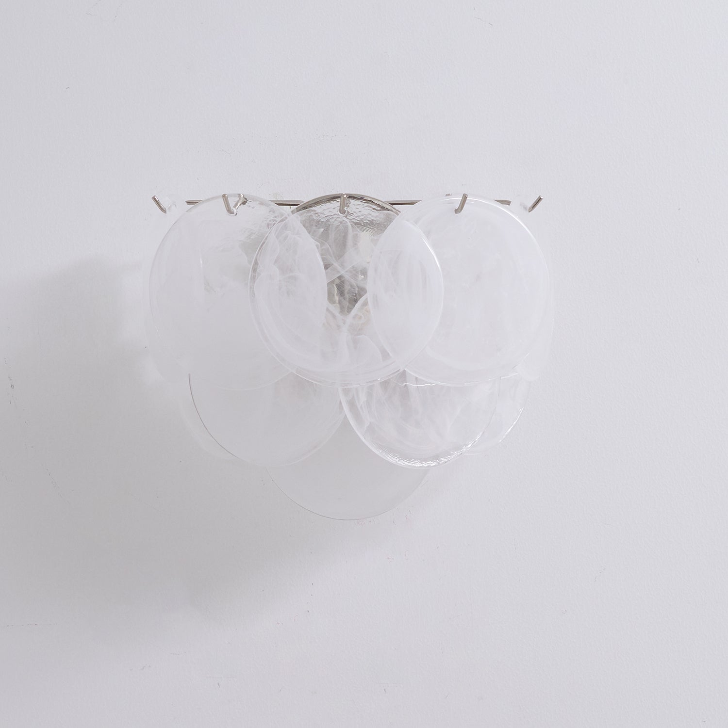 Lunaria Disc Glass Wall Lamp
