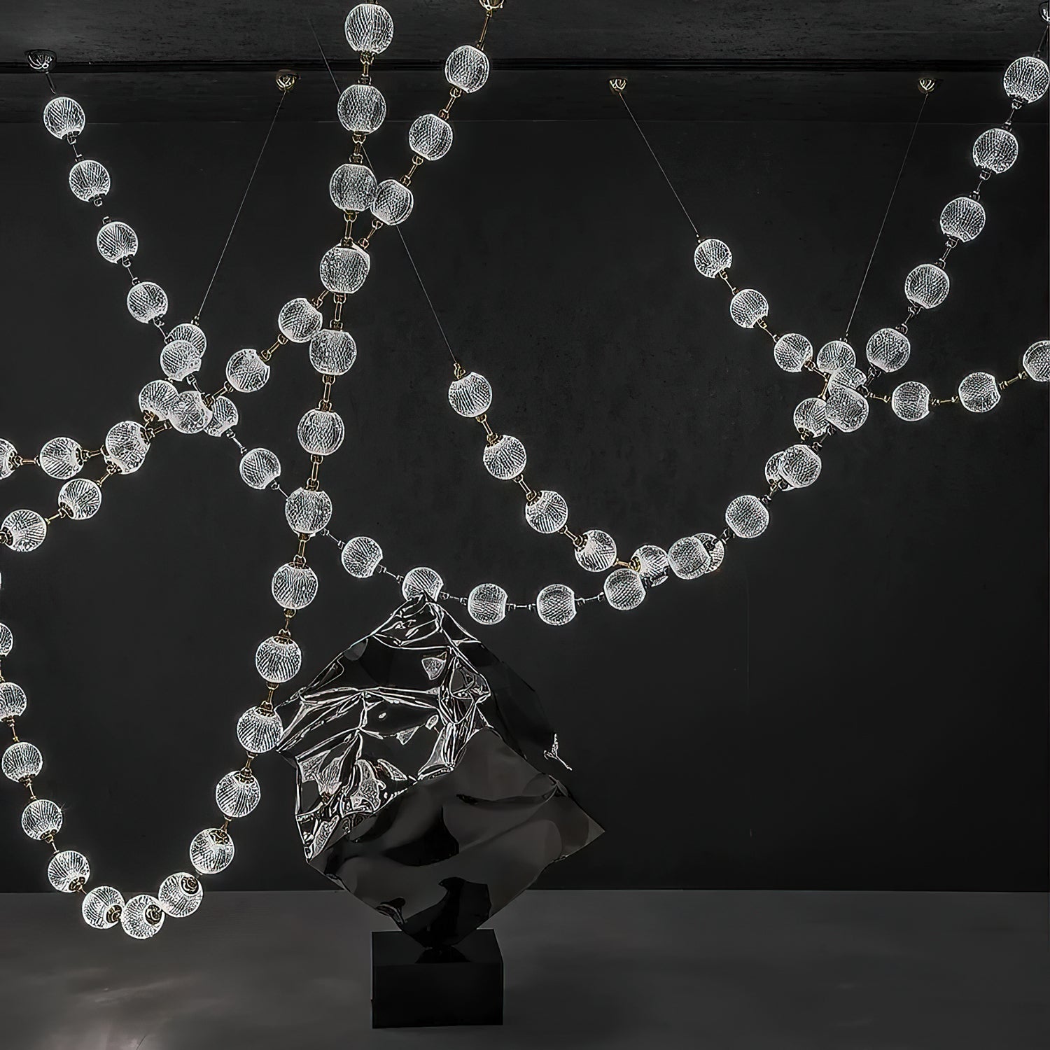 Strand Necklace Chandelier