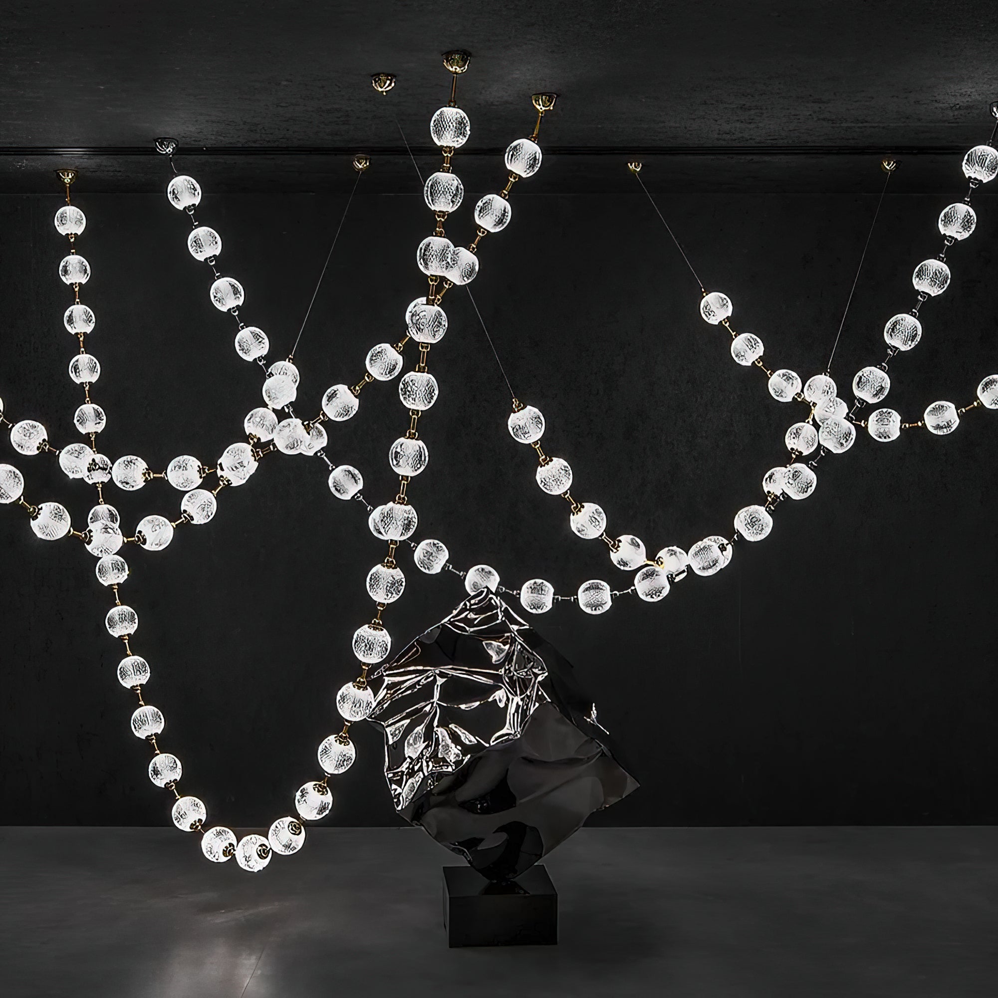 Strand Necklace Chandelier