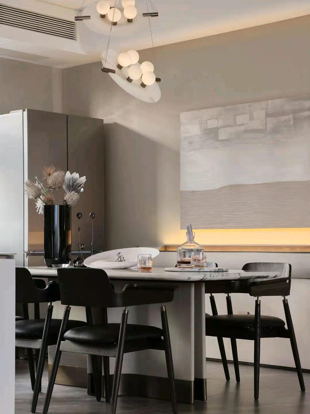 Magma Alabaster Pendant Lamp