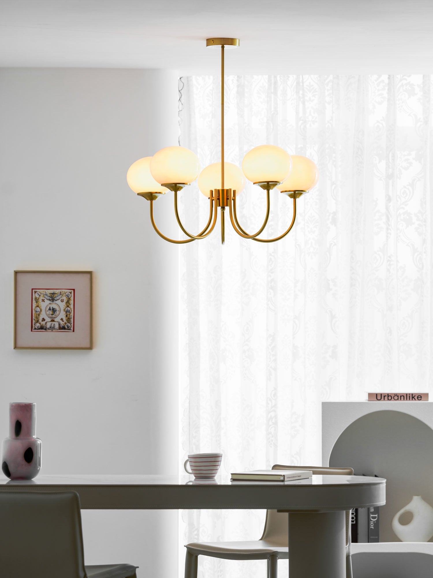 Marshmallow Chandelier
