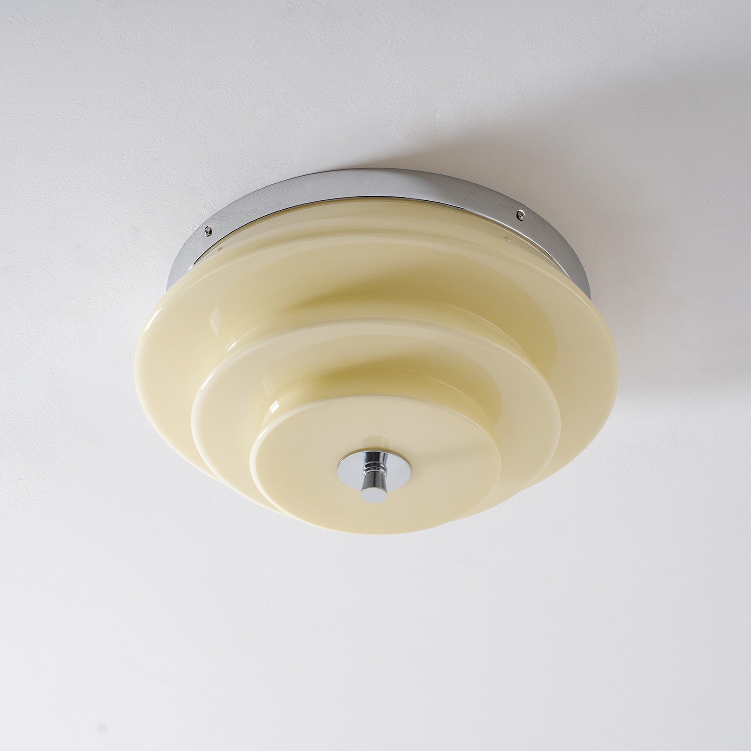 Tiered Glass  Ceiling Light