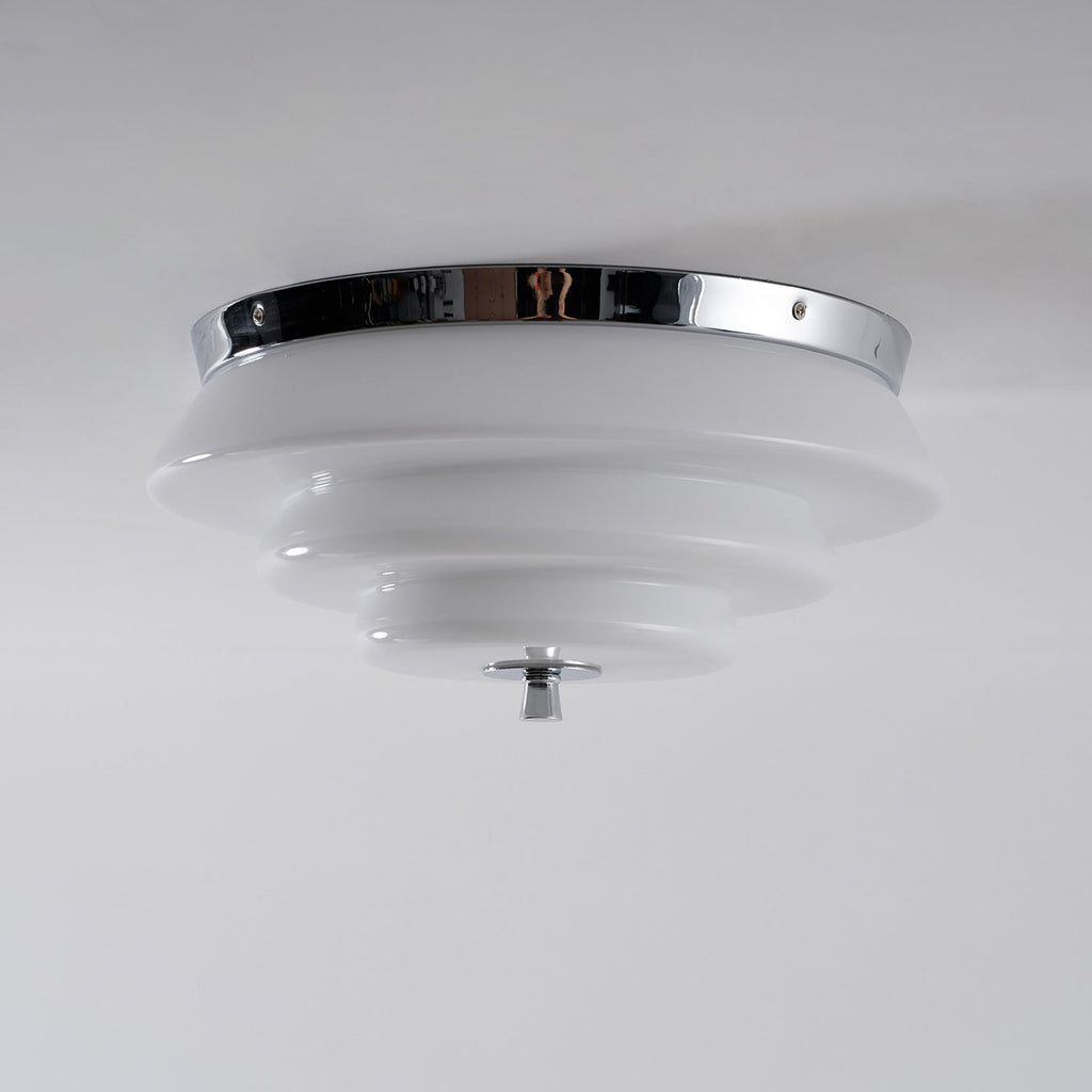 Tiered Glass  Ceiling Light